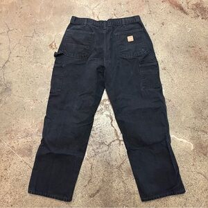 Carhartt B11 BLK Duck Canvas Work Pants (36 x 30)